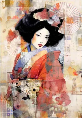 Image de Puzzle Geisha ANATOLIENNE 500 pièces