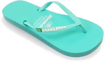 Obrázek produktu pro Dámské sandály BRASILERAS s protiskluzovou podrážkou, pohodlná obuv na pláž/bazén/město, zelená barva, velikost 34/35 EU – UBCLAWSS19