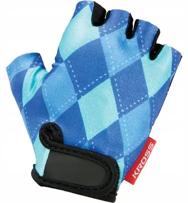 Produktbild von Kross Joy Kinder Fahrradhandschuhe Blau XS