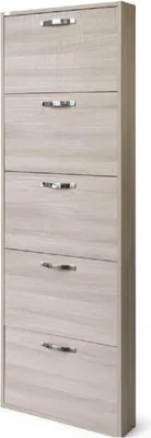 Immagine prodotto di Scarpiera 5 ante Serena slim salvaspazio 180x65x15 colore olmo