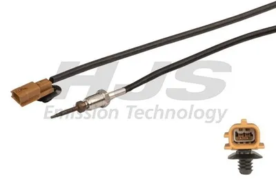 Produktbild von HJS 92 09 4234 Abgastemperatursensor passend für MERCEDES-BENZ B-Klasse (W246, W242) M12x1.25 560mm