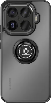 Produktbild von Avizar, Hülle Xiaomi 15T Pro mit Magnetring, mattiert, Schwarz
