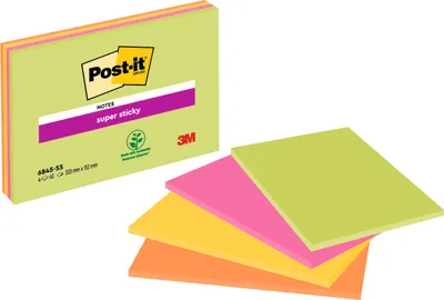 Produktbild von Post-It 6845-SSP-EU, 200 mm, 149 mm, 45 Blätter