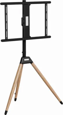 Zdjęcie produktu dla Gembird TVS-75ST-01, 200 x 200 mm, 600 x 400 mm, -5 - 3°, -20 - 180°, Buk, Plastik, Stal, Czarny, Drewno