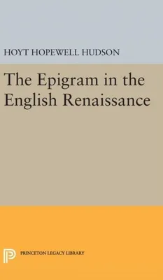 Image de Epigram in the English Renaissance