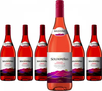 Produktbild von 6 x Félix Solís Soldepeñas Tempranillo Rosado
