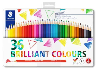 Produktbild von Staedtler Buntstift ergosoft 36ST100%
