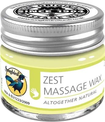 Produktbild von Songbird Zest Massagewachs 20 Gr