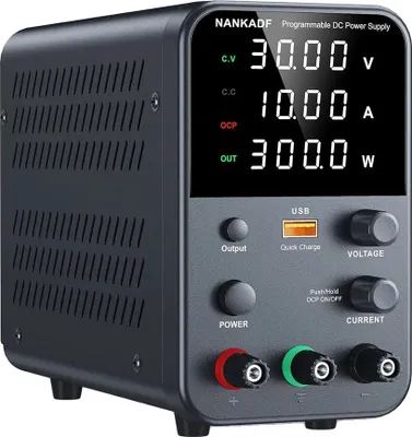 Produktbild von NANKADF DC-Netzteil, 300W Ausgangsleistung, 0-30V Spannungsbereich, WPS3010H 0-30V 0-10A