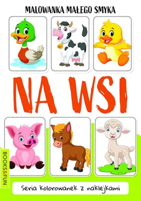 Obrázok produktu pre Kolorowanka dla dzieci Na Wsi praca zbiorowa