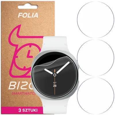 Produktbild von 3x Schutzfolie für den Bildschirm für Galaxy Watch 8 / 7 / FE / 6 / 5 / 4 40 mm, Bizon Watch HydroFlex