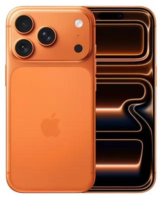 Produktbild von Apple iPhone 17 Pro - 5G Smartphone - Dual-SIM / Interner Speicher 256 GB - Cosmic Orange