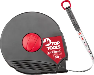 Immagine prodotto di TOP TOOLS Rotolo metro a nastro capsula da 30 m Metro a nastro in fibra di vetro