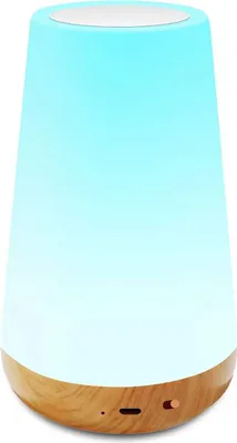 Obrázok produktu pre Farebné nočné svetlo, RGB lampa s meniacou sa farbou, diaľkové ovládanie, dotykové ovládanie, dobíjacia nočná lampa, stmievateľná stolová lampa do obývačky, spálne, kancelárie