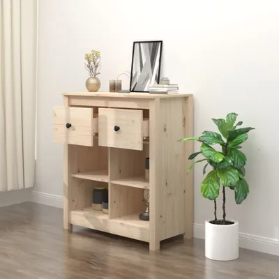 Immagine prodotto di vidaXL Credenza 70x35x80 cm in legno di pino massiccio