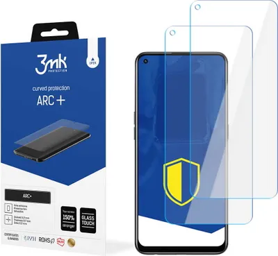 Produktbild von 3mk Display Schutzfolie ARC+ für Oppo A94 5G  0,17mm Self-Heal (2 Stück)