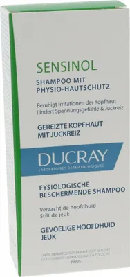 Productafbeelding van Ducray SENSINOL, voor vrouwen, voor niet-professioneel gebruik, shampoo, voor gevoelig haar, geschikt voor alle haarkleuren, 200 ml