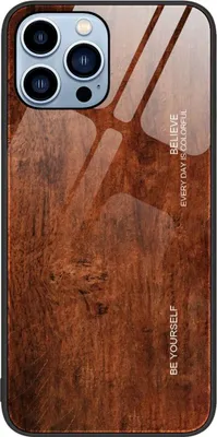Produktbild von König Design Hülle kompatibel mit Apple iPhone 11 Pro Kunststoff Soft Handyhülle - Handy Case Dunkel Braun