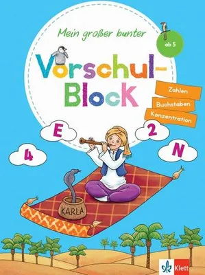 Immagine prodotto di Klett Mein großer bunter Vorschul-Block