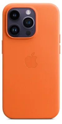 Obrázok produktu pre Apple iPhone 14 Pro (MPPL3ZMA) Kožené puzdro MagSafe Orange Neu