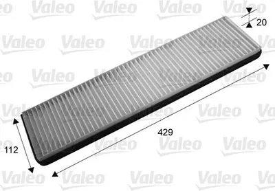 Produktbild von VALEO 716062 Innenraumfilter Pollenfilter