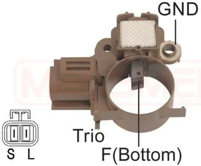 Produktbild von ERA 215536 Lichtmaschinenregler 14,6V für MITSUBISHI PAJERO I (L04G, L14G) Generator
