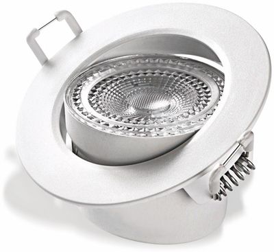 LED-Einbauleuchte DL 7002, 5,5 W, 400 lm, 3000 K, IP 44, dimmbar
