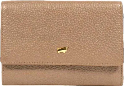 Produktbild von Portemonnaie ALESSIA Geldbörse M 15 Kartenfächer braun Damen - Leder