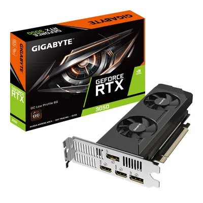 Produktbild von Gigabyte GeForce RTX 3050 OC Niedrigprofil 6G NVIDIA 6 GB GDDR6