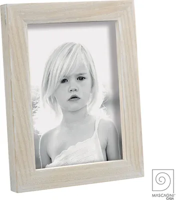 Image de Mascagni M882, cadre photo en bois naturel 13 x 18 cm