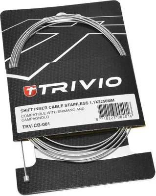 Produktbild von Trivio Stainless Schaltzug 20 Einheiten Silber 1.1 x 2250 mm Silber 1.1 x 2250 mm
