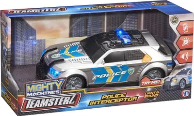 Produktbild von Teamsterz 5050841712117, Polizeiwagen, 3 Jahr(e), AAA, Silber