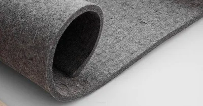 Immagine prodotto di Feltro grigio spesso 10 mm – 75x25 cm – 1200 g, robusto feltro in poliestere per artigianato, isolamento termico e acustico, tessuti non tessuti per bricolage, Bertoni