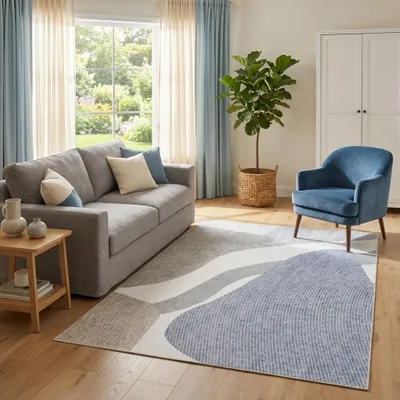Produktbild von Tapiso Teppich WISP modern, pflegeleicht, Wohnzimmer Schlafzimmer 250 x 350 cm