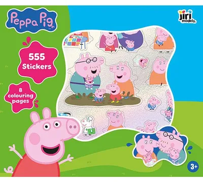 Image de 555 samolepek Prasátko Peppa