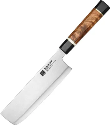 Produktbild von XinZuo - Nakiri Messer aus Pulverstahl - F5 Zhen Serie