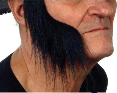 Zdjęcie produktu dla Mom Sideburns Czarny Czarny Jeden rozmiar