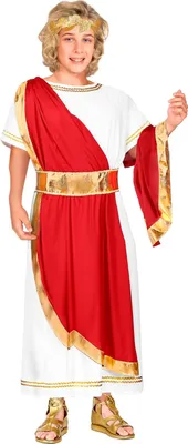 Produktbild von Kinderkostüm Römischer Kaiser – Gr. 116–158 cm – Cäsar 140 cm - 8-10 Jahre