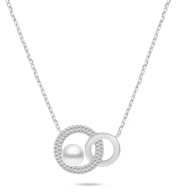 Immagine prodotto di Affascinante collana in argento con perla vera NCL135W