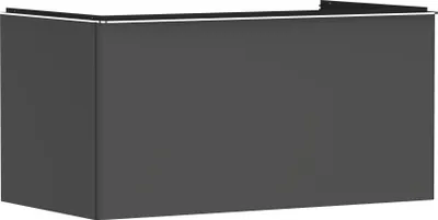Produktbild von hansgrohe Xelu Q Waschtischunterschrank, 980x550, 1 Schubkasten, für Konsolen mit Aufsatzwaschtisch, geschliffen, 54059000