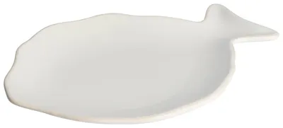 Image de Gusta Assiette poisson 21,5 x 15,2 cm blanc | 2 pcs