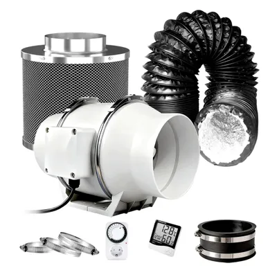 Regelbar Rohrventilator 150mm Set