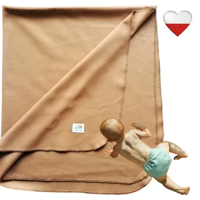 Produktbild von Kamelwolldecke 100x80 NappiMe Blankets