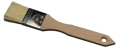 Imagen del producto de Pincel para asar de madera de haya con cerdas naturales, tamaño 1 1/2, ideal para usar en la parrilla