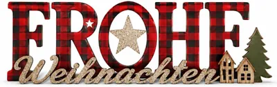 Image de Décorations de Noël, lettres décoratives, pour intérieur, articles de décoration de Noël