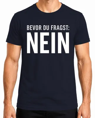 Immagine prodotto di Prima di chiedere No divertente sarcastico sfacciato dicendo regalo uomini T-shirt, Navy, XL