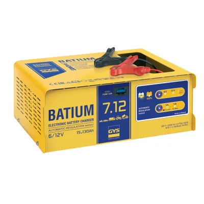 Produktbild von Nabíjačka batérií BATIUM 7-12 6/12 V efektívne:11/aritmetické:3-7 A GYS