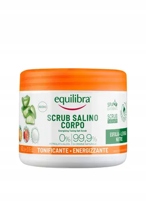 Produktbild von Equilibra Aloe Tonisierendes und Energetisierendes Salzpeeling 600 g
