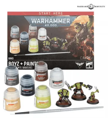Obrázek produktu pro Warhammer 40,000 - Orks: Boyz + Paints