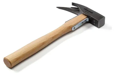 Produktbild von Zimmermannshammer, Klauenhammer mit handgeschmiedetem Kopf und Hickory-Stiel